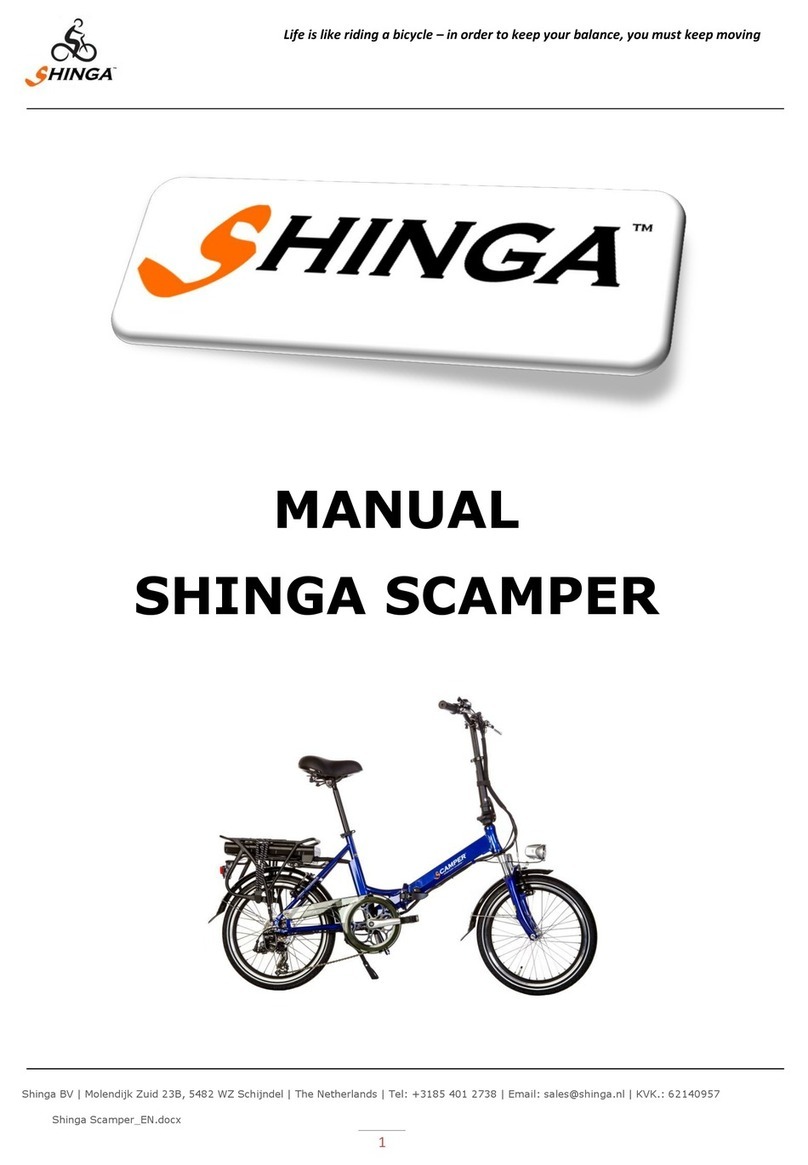 Shinga SCAMPER JSL 039Z manual