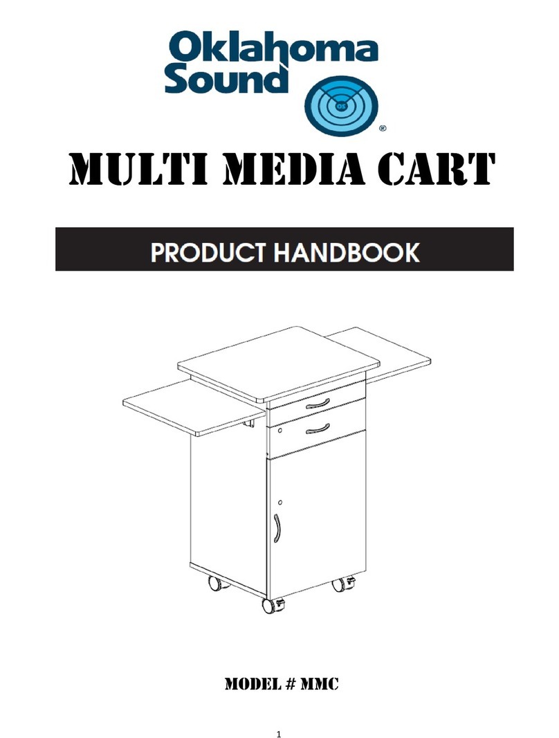 Oklahoma Sound MULTI MEDIA CART MMC Product handbook Oklahoma Sound MULTI MEDIA CART MMC Product handbook