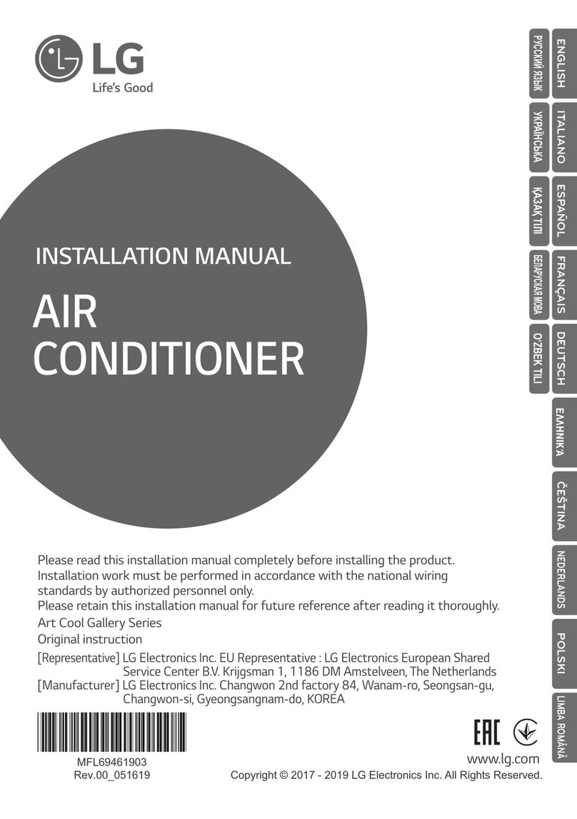LG MULTI V ARN Series User manual