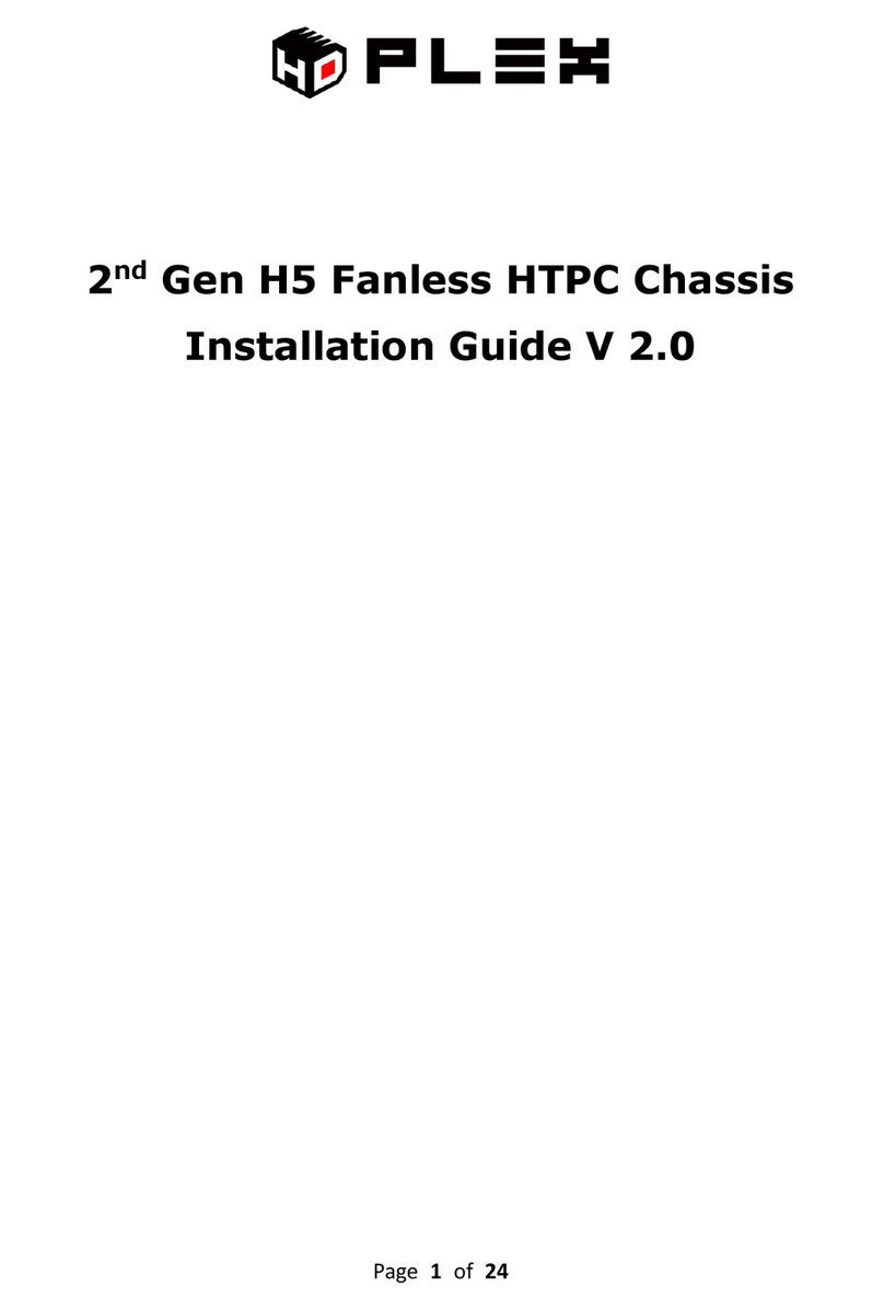 HDPlex 2nd Gen H5 Fanless User manual