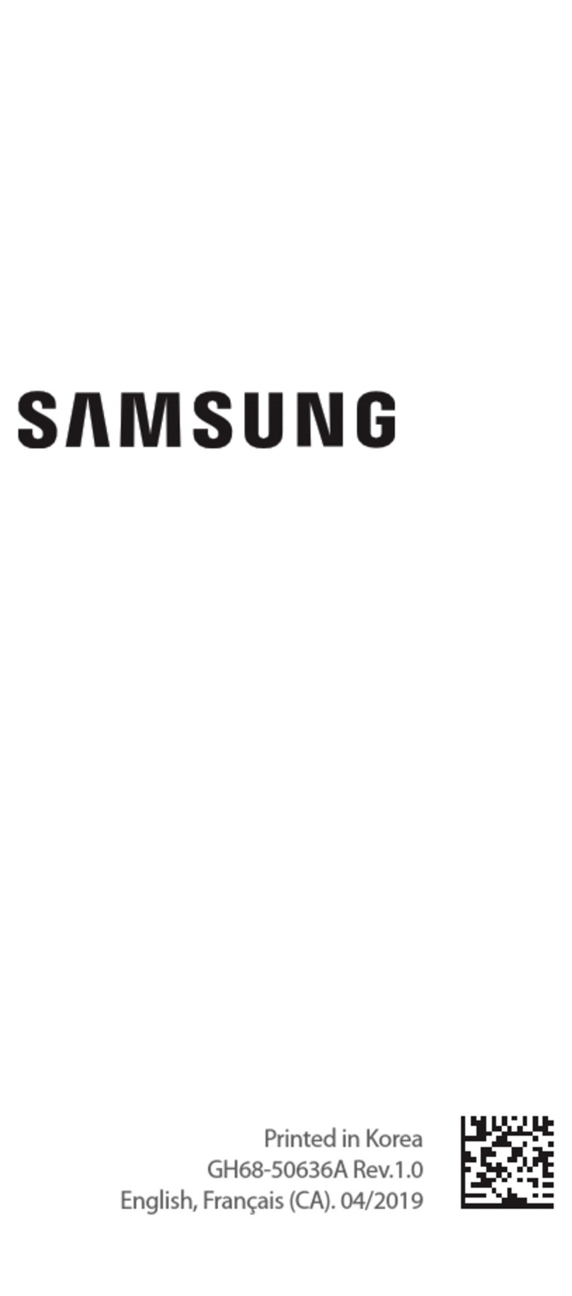 Samsung SM-A205W quick start guide