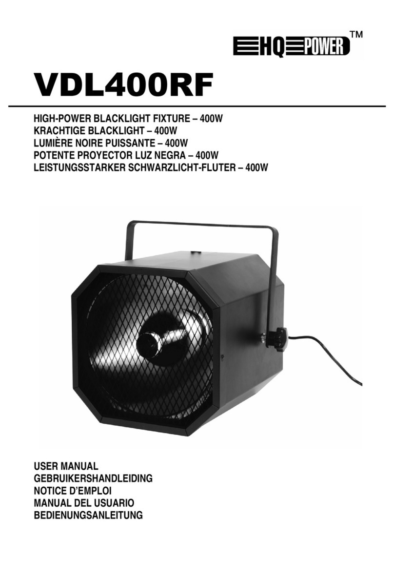 HQ Power VDL400RF User manual