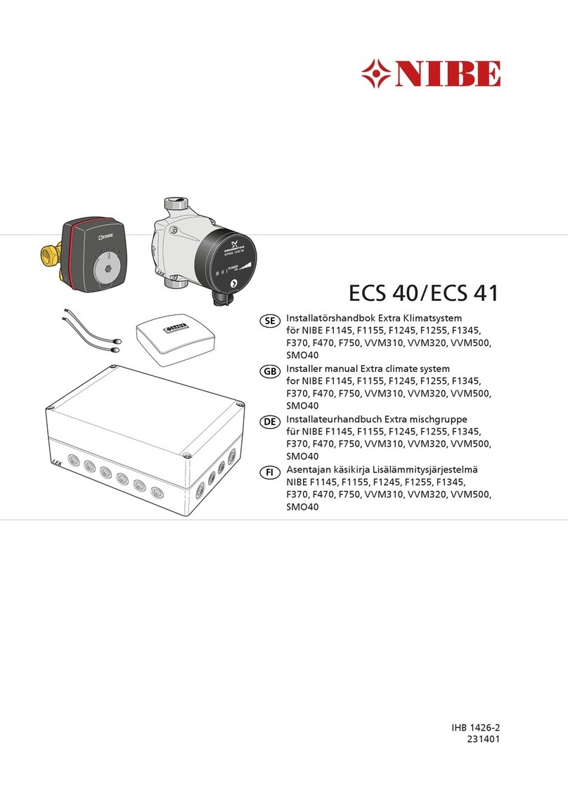 Nibe ECS 40 User guide