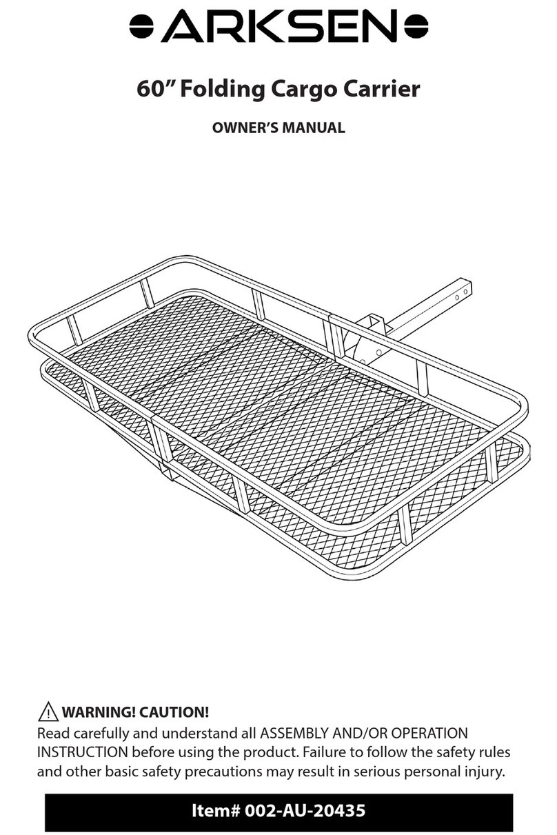 ARKSEN 002-AU-20435 owner's manual