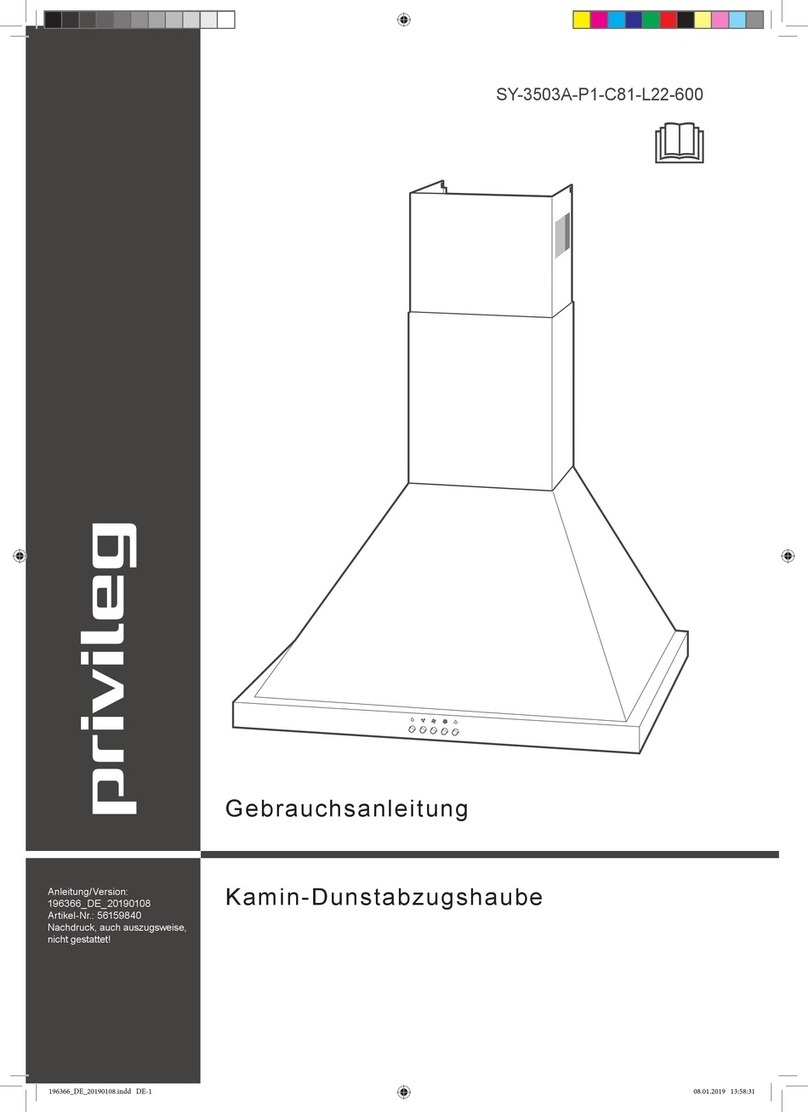 privileg SY-3503A-P1-C81-L22-600 user manual