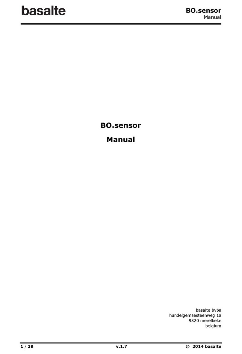 Basalte BO.sensor manual