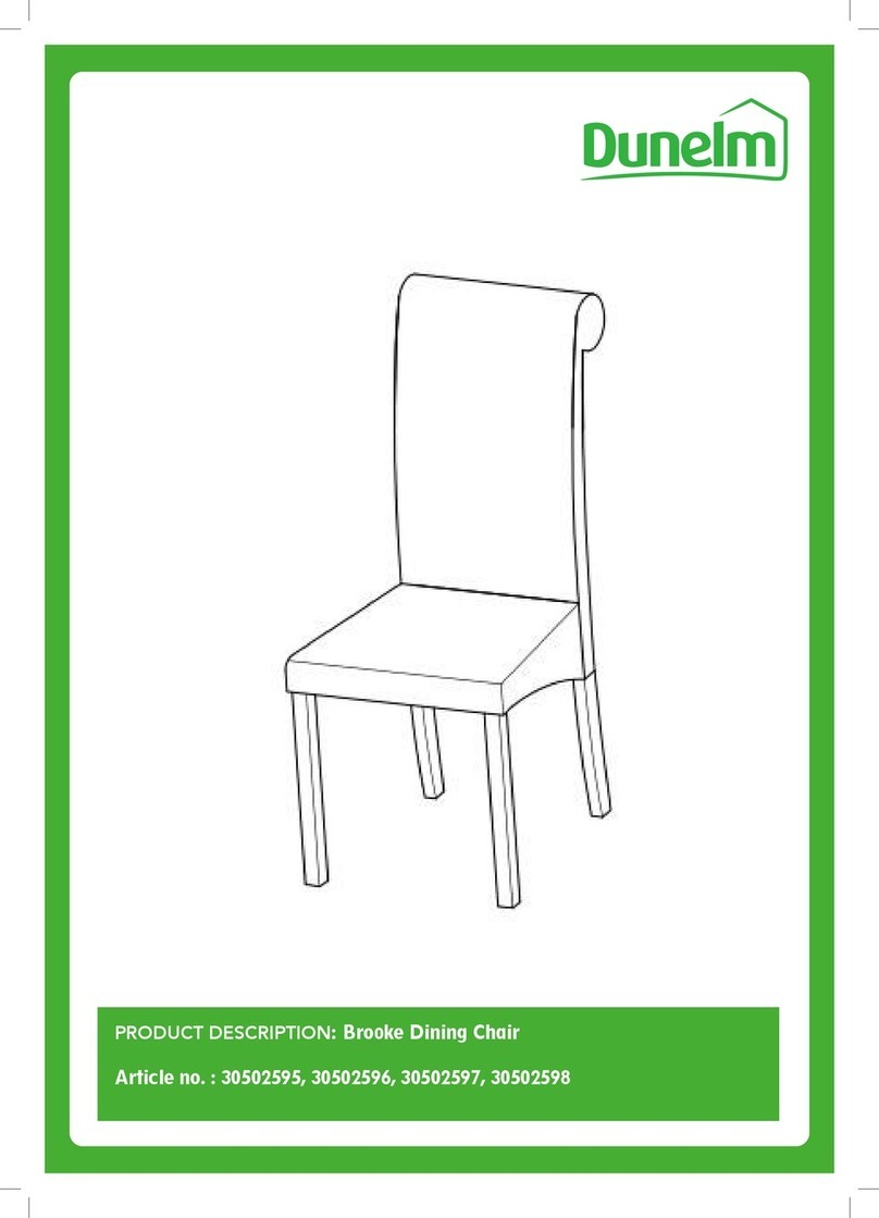 Dunelm 30502595 User manual