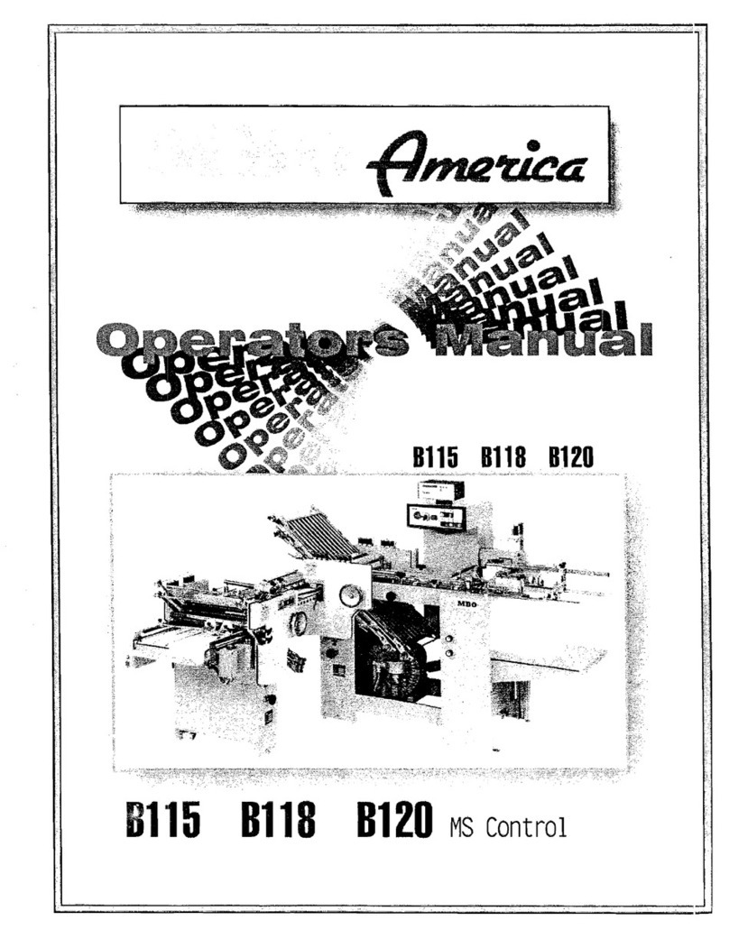 MBO America B115 User manual