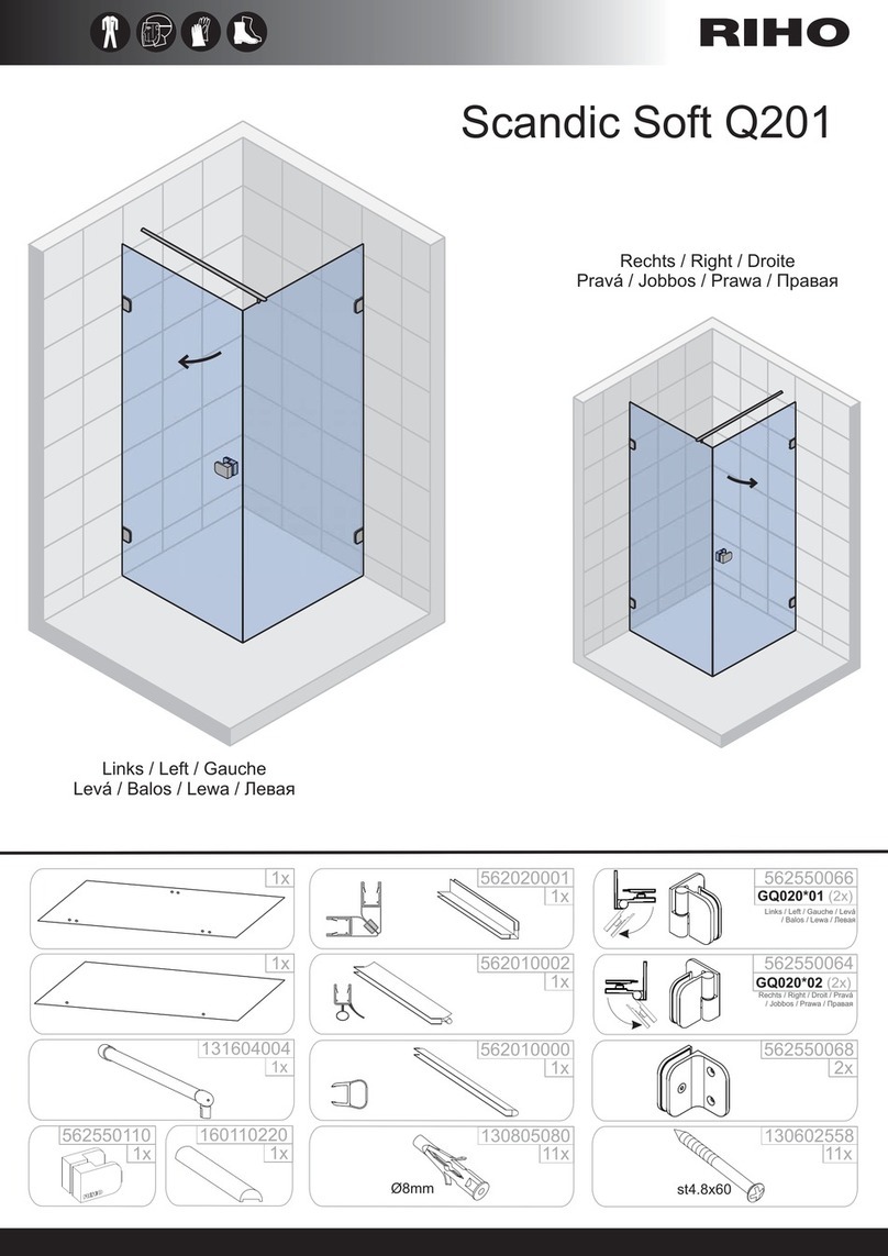 RIHO Scandic Soft Q201 manual