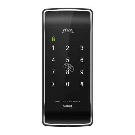 Allegion Milre MI-480S user manual