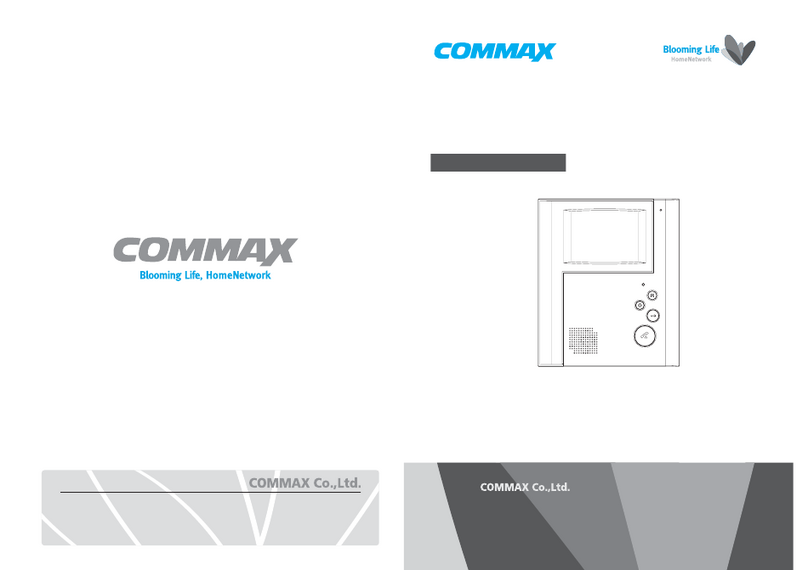 Commax DPV-2LH manual
