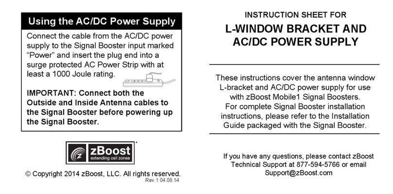 zBoost ZB246 instruction sheet