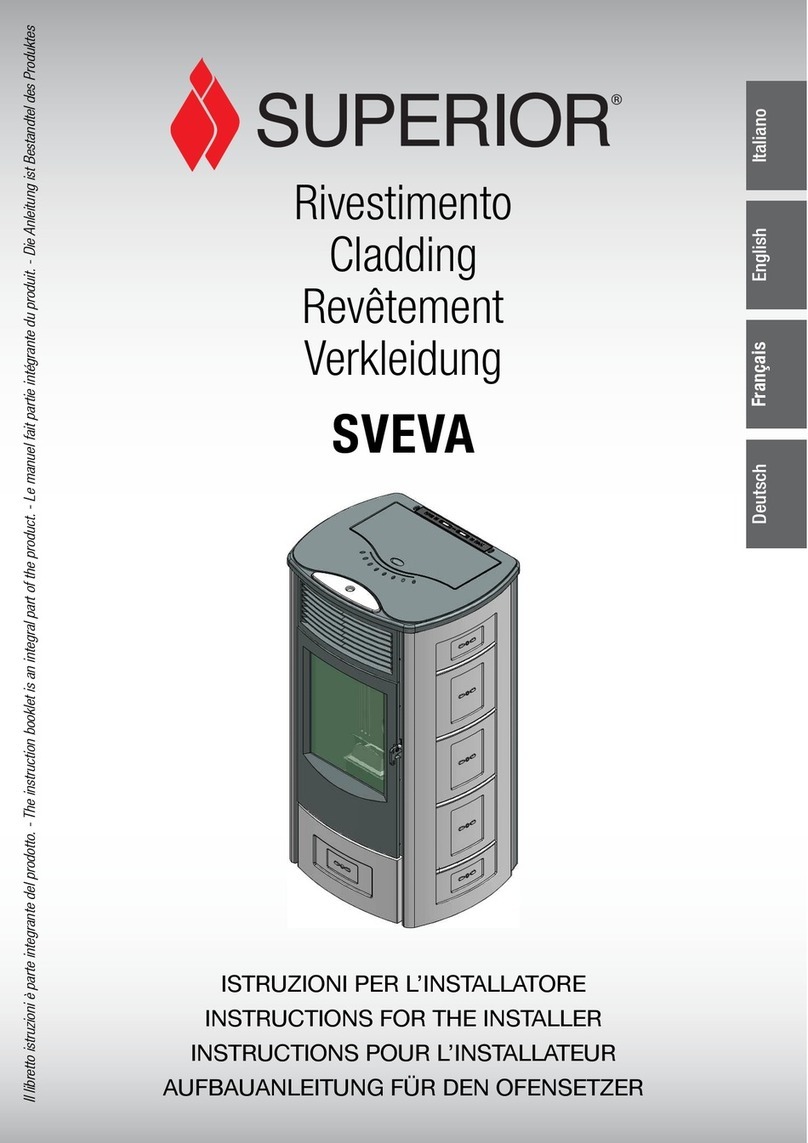 Superior SVEVA Instructions for the installer Superior SVEVA Instructions for the installer