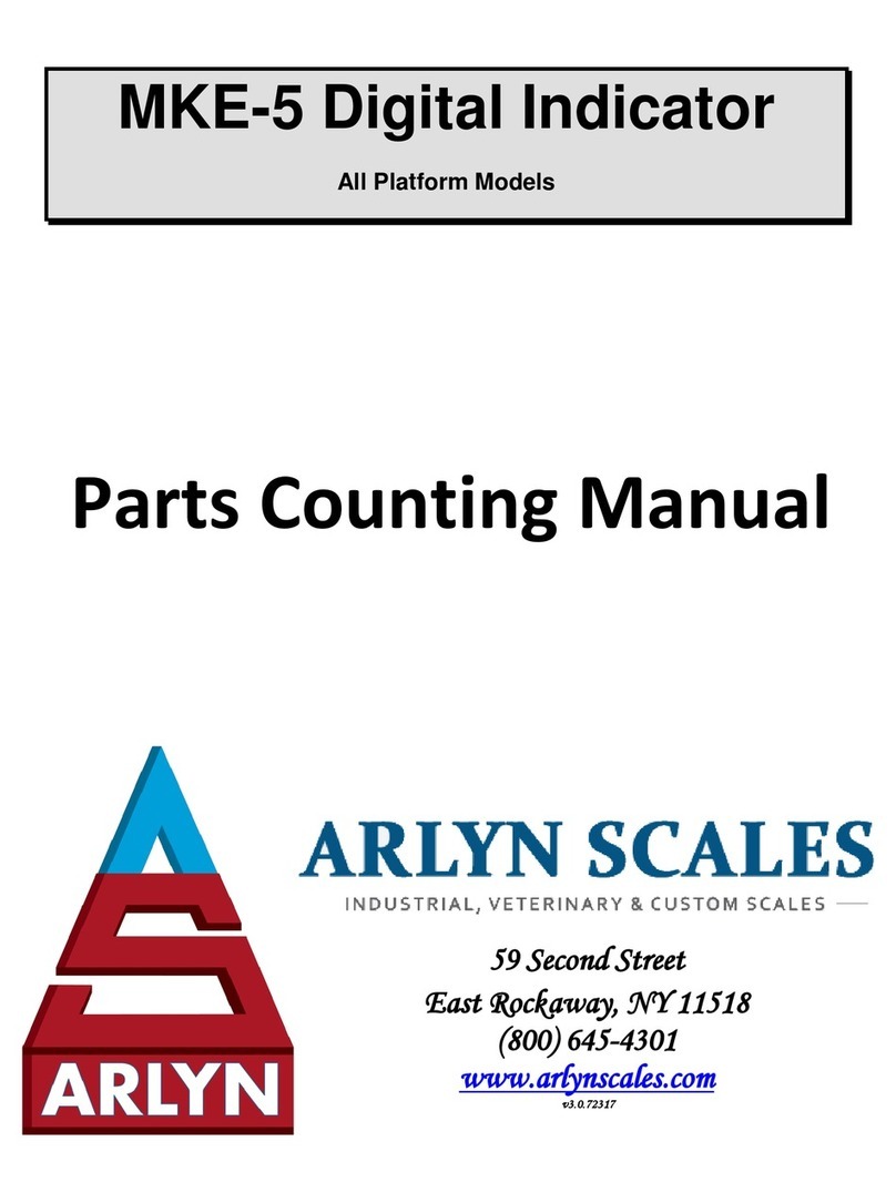 Arlyn Scales MKE-5 User manual