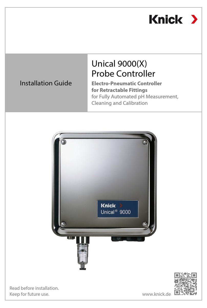 Knick Unical 9000 installation guide