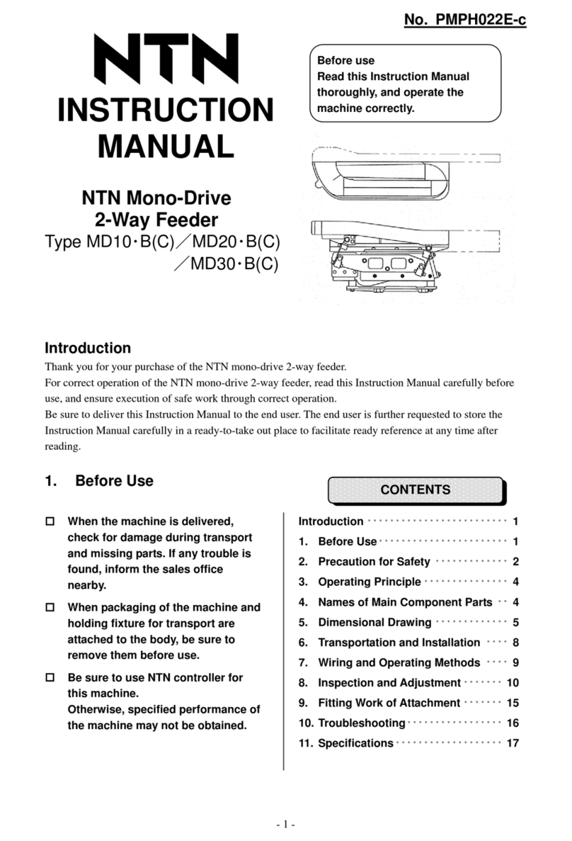 NTN MD10 Series instruction manual