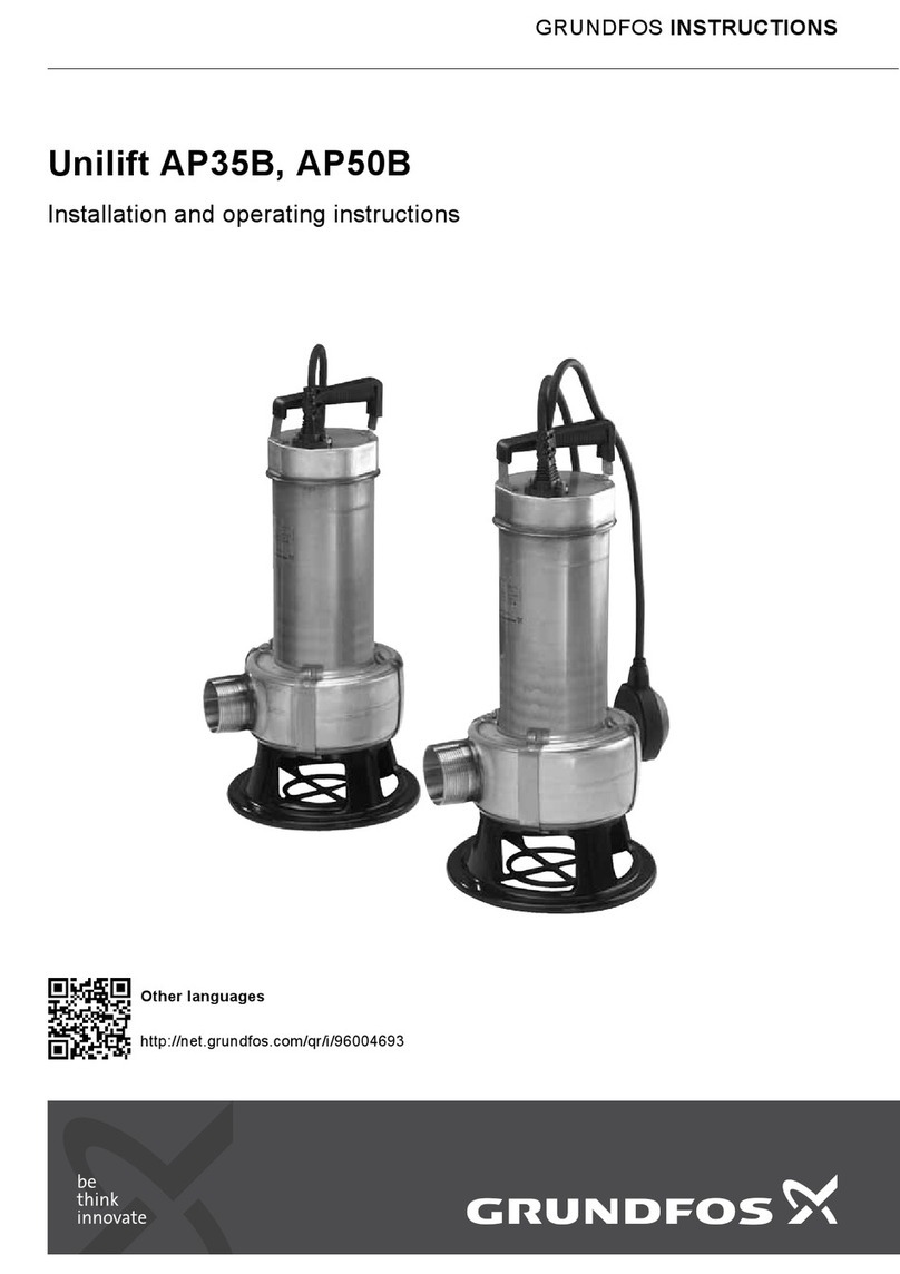 Grundfos UNILIFT AP35B User manual
