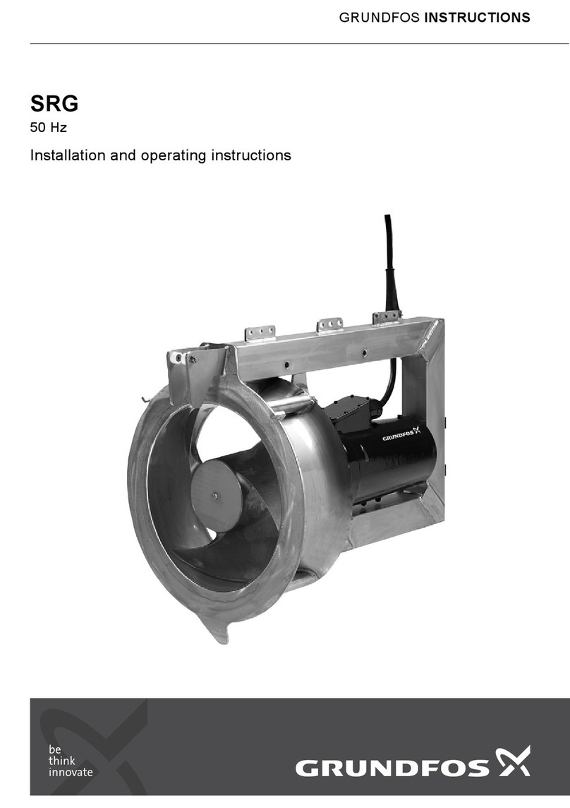 Grundfos SRG Series User manual