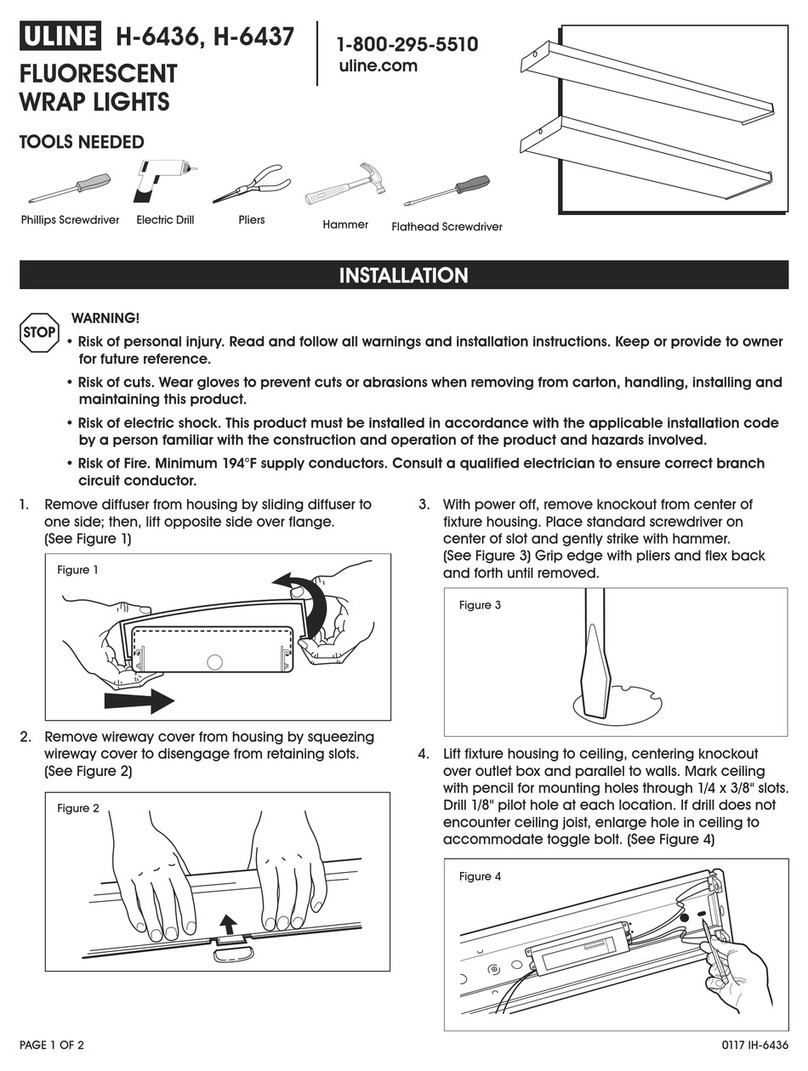 U-Line H-6436 installation instructions