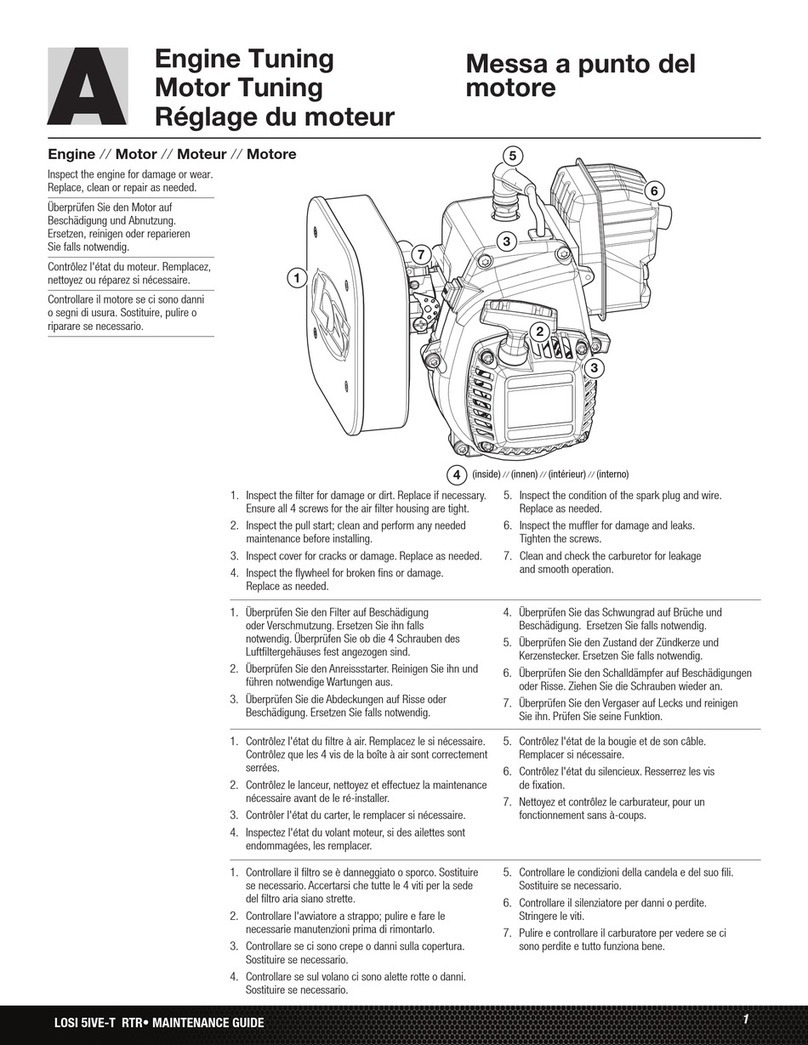 Team Losi 5ive-T RTR Maintenance Guide