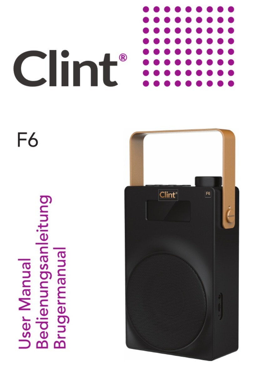 Clint F6DAB-B User manual