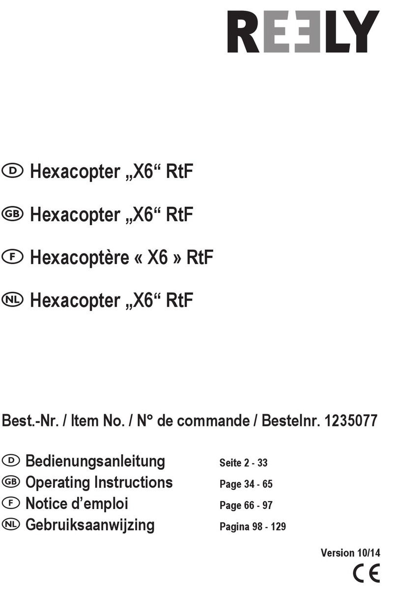Reely X6 User manual