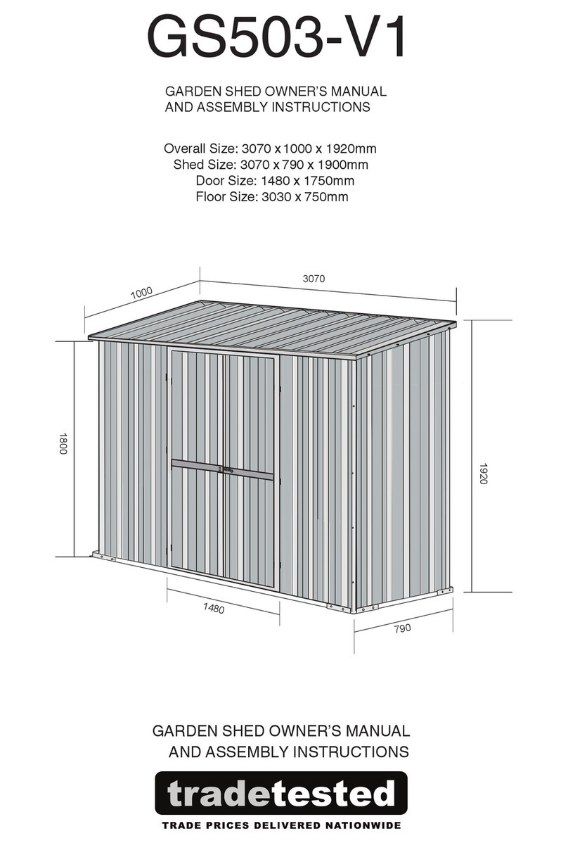 tradetested GS503-V1 owner's manual