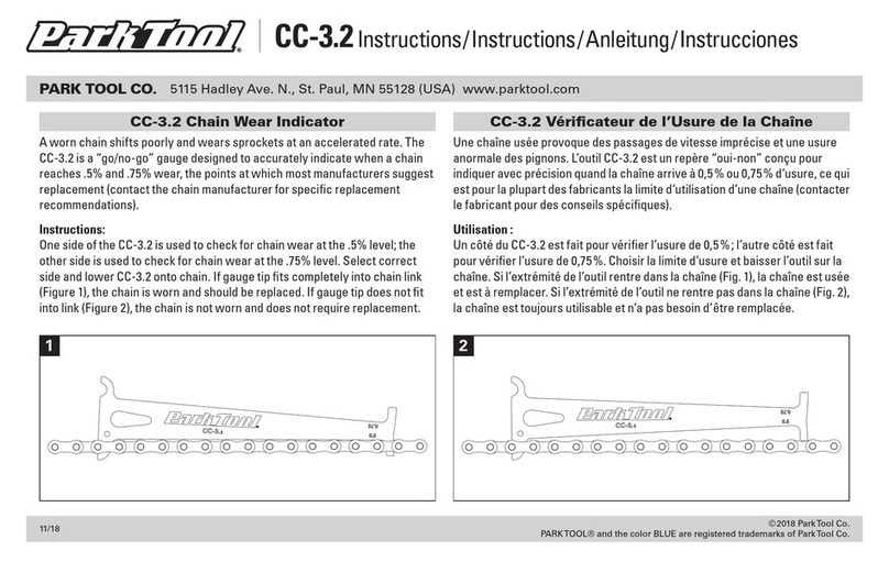 parktool CC-3.2 instructions