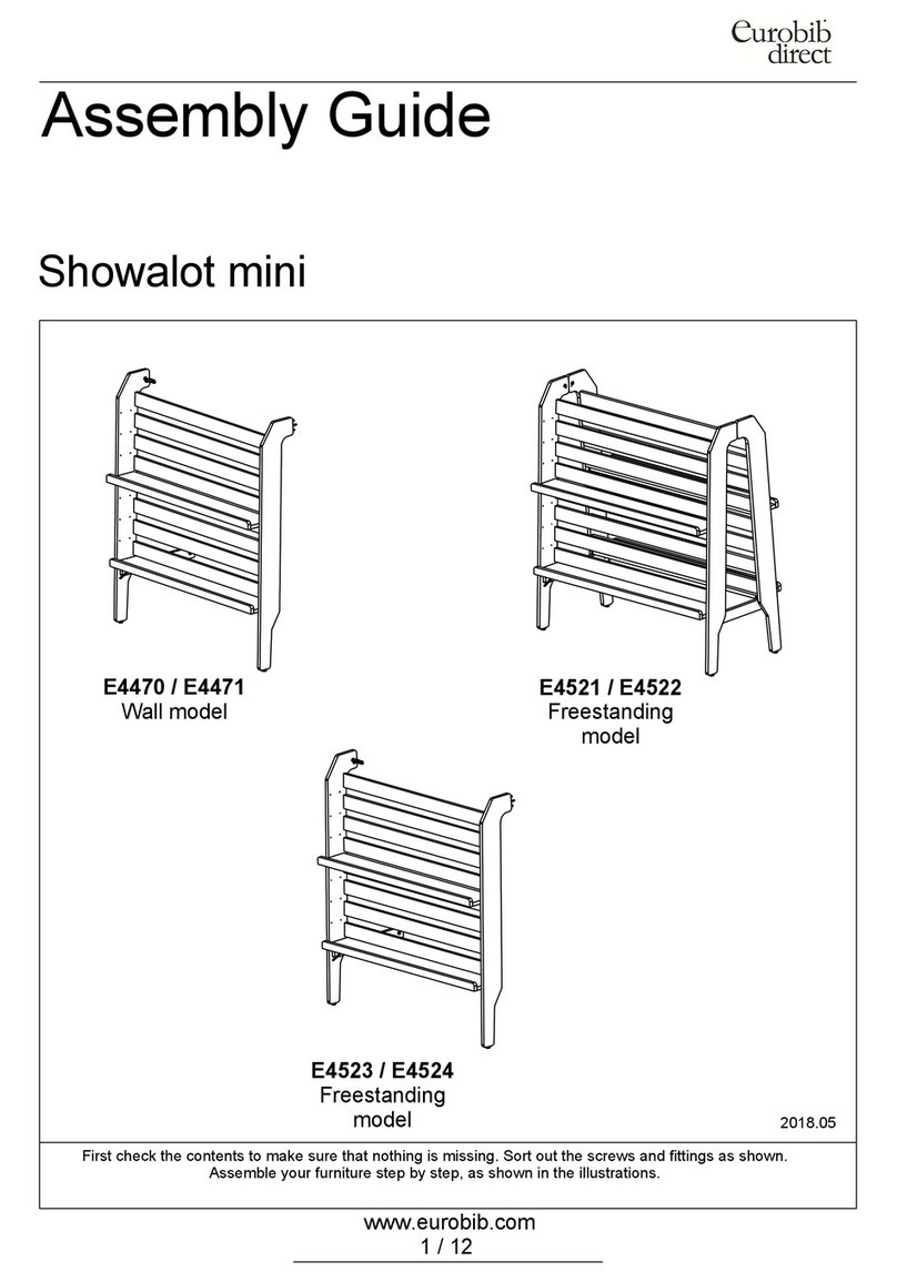 Eurobib Showalot mini E4470 Assembly guide