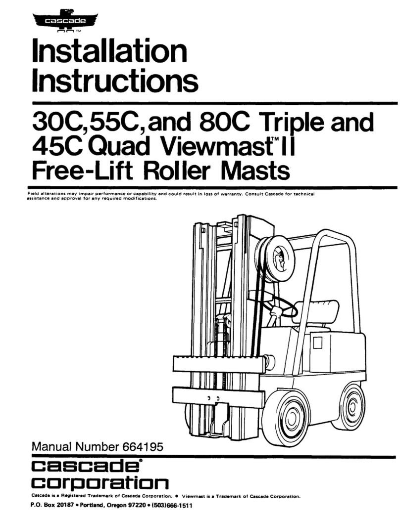 Cascade Viewmast II 30C Triple User manual