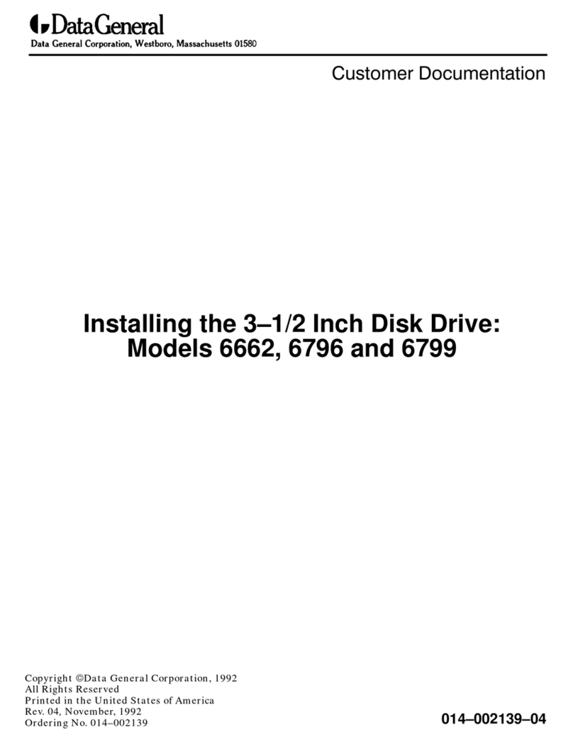 Data General 6662 Customer Documentation Data General 6662 Customer Documentation