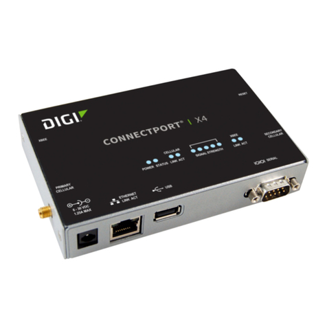 Digi ConnectPort X4 Series User manual
