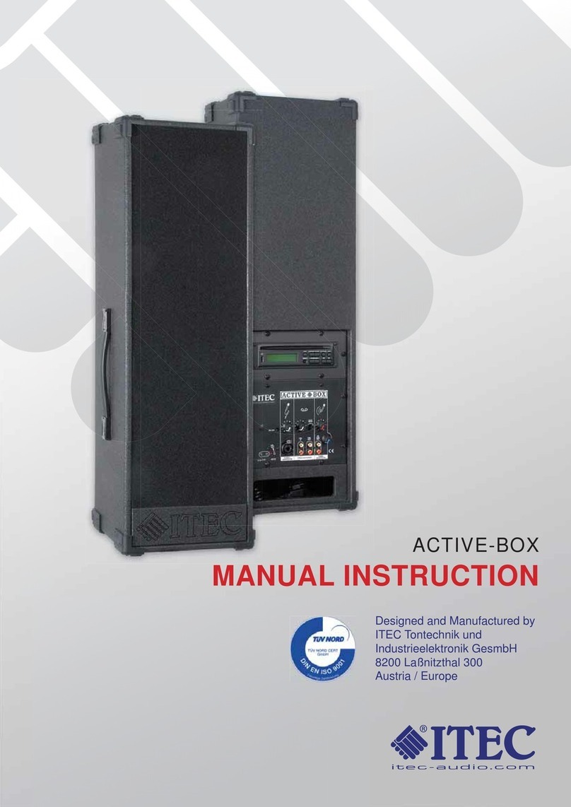 Itec ACTIVE-BOX User manual