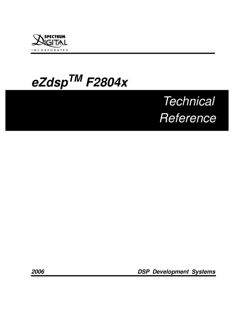 Spectrum Digital eZdsp F2804 Series Technical reference