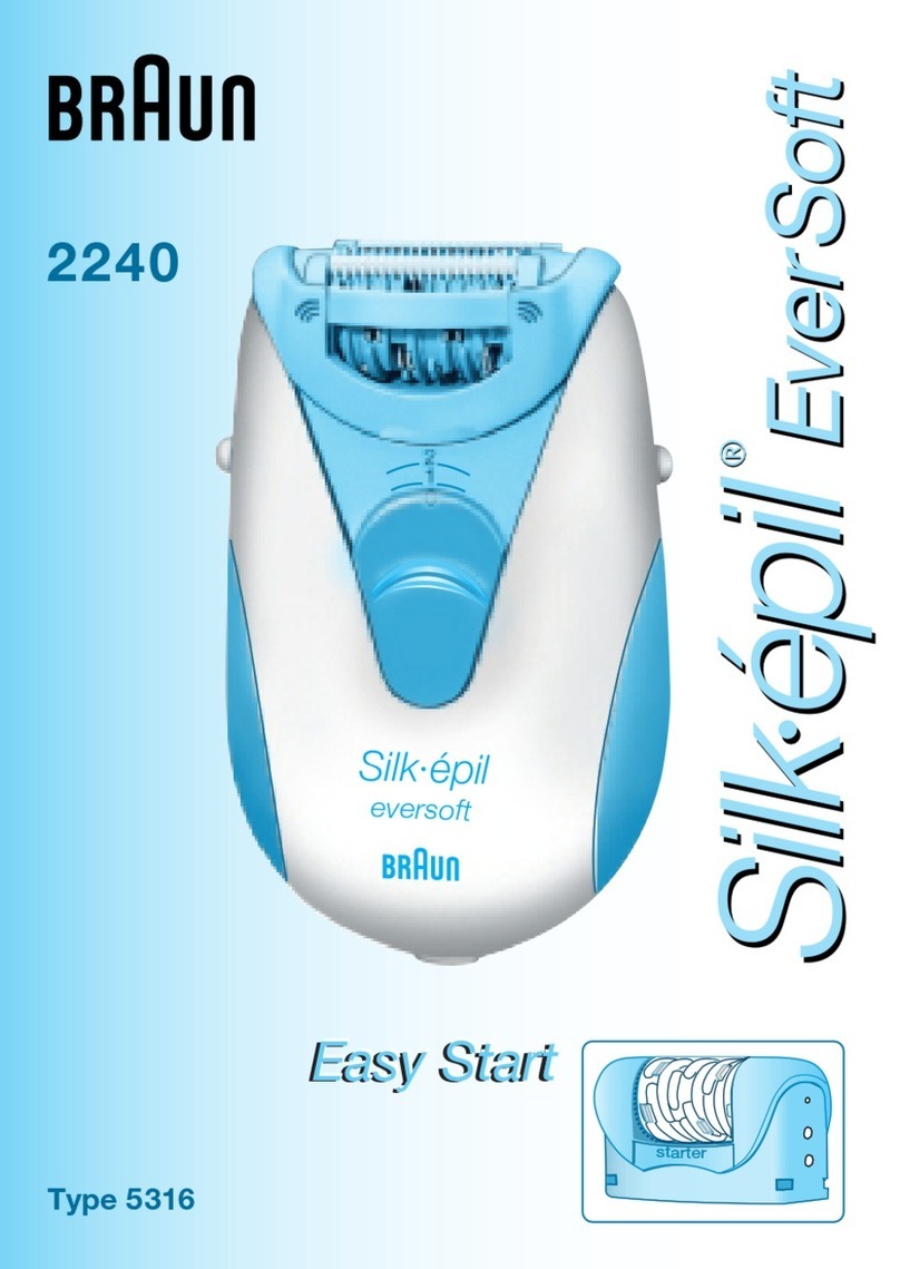 Braun Silk-epil EverSoft 2240 Product information sheet