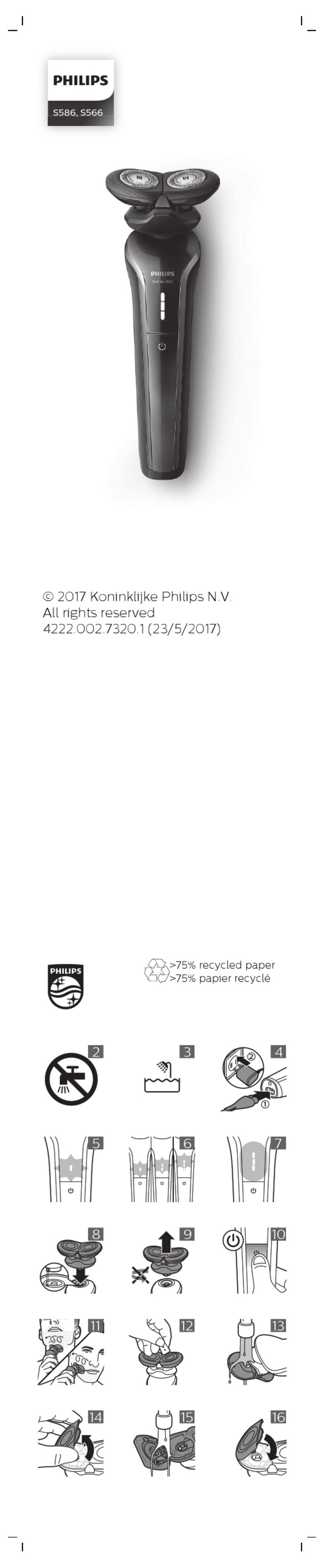 Philips S586 User manual