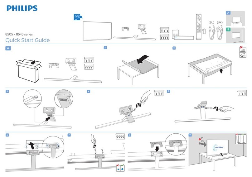 Philips 8505 Series User manual