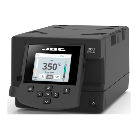 jbc DDE-A Series User manual
