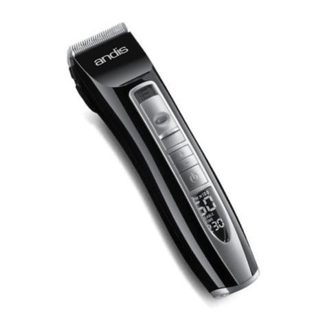 Andis CLC-3 Quick reference guide