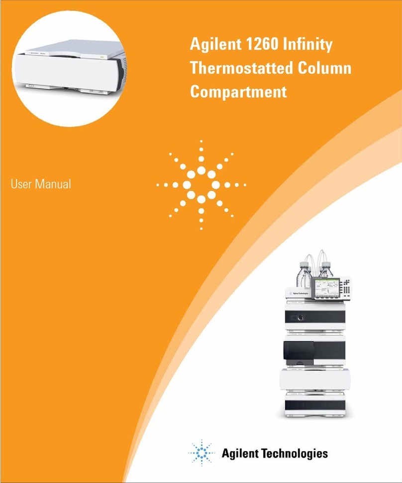 Agilent Technologies 1260 Infinity user manual Agilent Technologies 1260 Infinity user manual