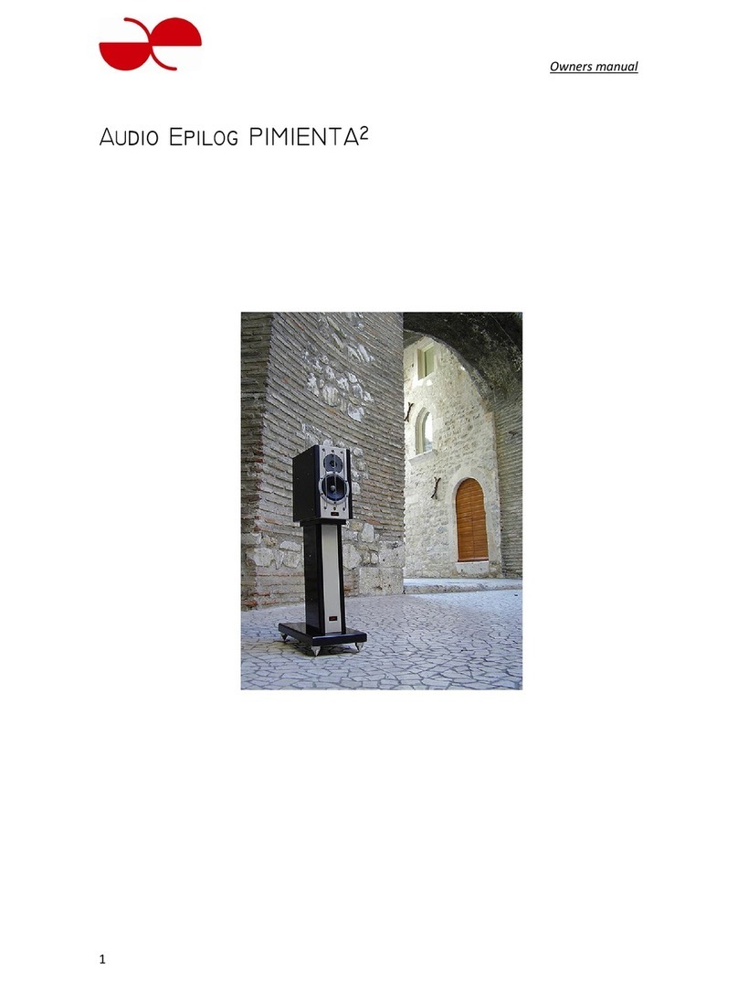 Audio Epilog PIMIENTA2 User manual