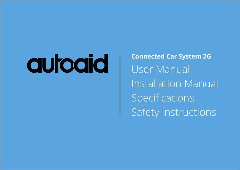 Autoaid Connected Car System 2G user manual