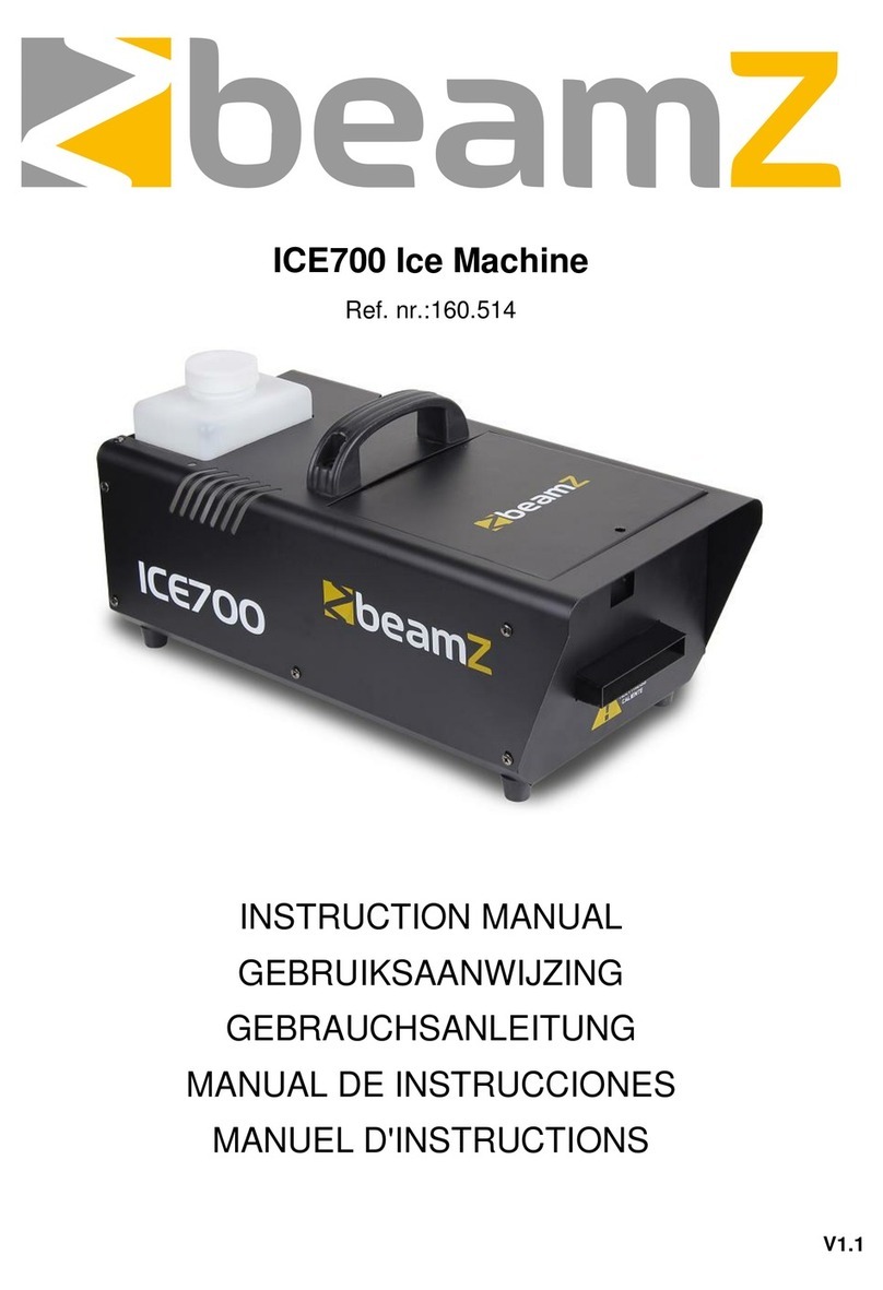 Beamz ICE700 instruction manual Beamz ICE700 instruction manual