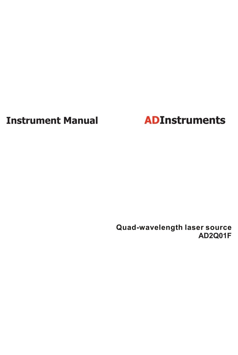 ADInstruments AD2Q01F User manual