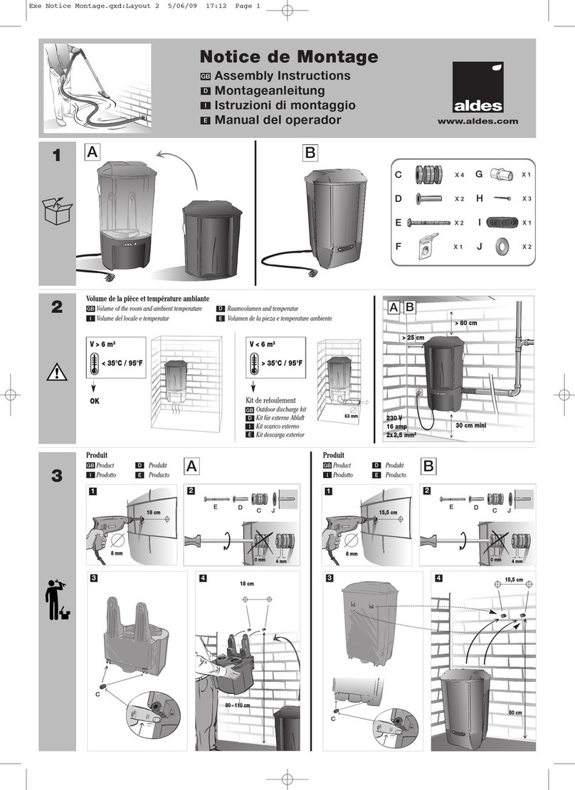 aldes C.DOOBLE User manual