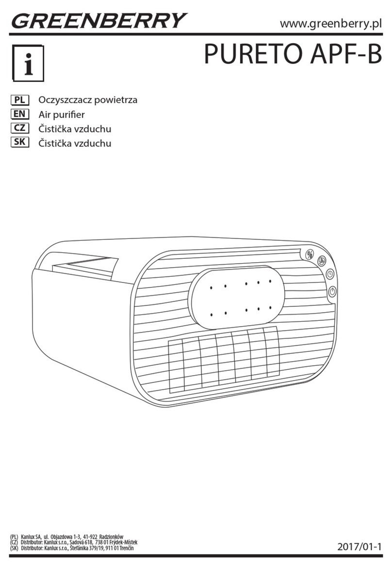 Greenberry PURETO APF-B manual