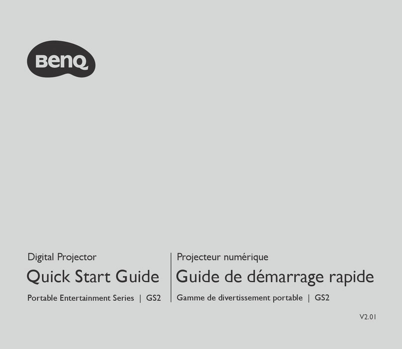 BenQ Portable Entertainment Series User manual