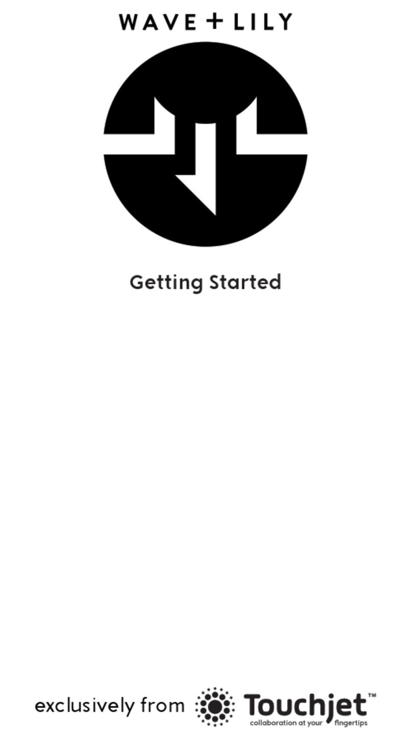 Touchjet Wave + Lily User manual