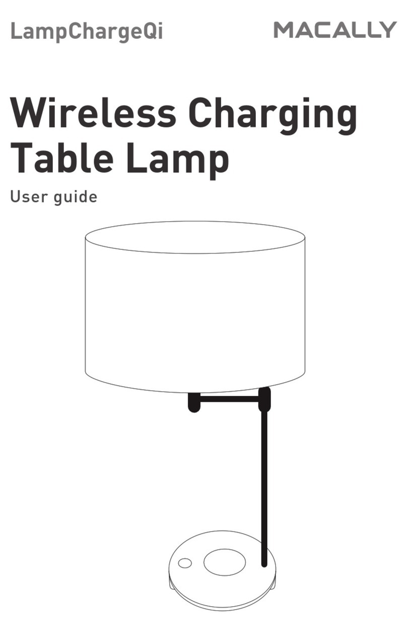 Macally LampChargeQi User manual