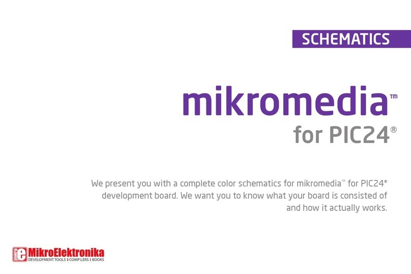 mikroElektronika mikromedia for PIC24 Quick start guide
